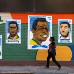 Ruas decoradas no Rio de Janeiro para a Copa do Mundo resgatam tradição brasileira