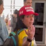 Polícia identifica mulher filmada fazendo saudação nazista em colégio eleitoral no Rio