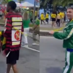 TRE-RJ vai analisar imagens de homem negro acorrentado em ato pró-Flávio Bolsonaro na Barra