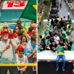 Lula arrasta multidão em Copacabana; Flávio participa de ato em Belo Horizonte, MG